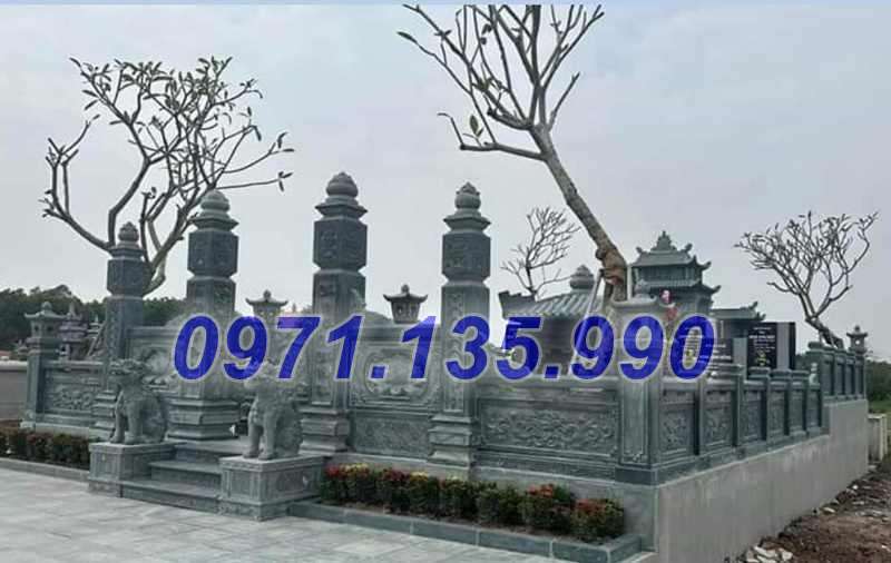 Mẫu nghĩa trang đá để tro cốt đẹp bán tại an giang - nhà mồ gia tộc